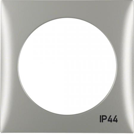 Berker 918272568 Rahmen 1fach m Aufdruck IP44 ITG Flow cr