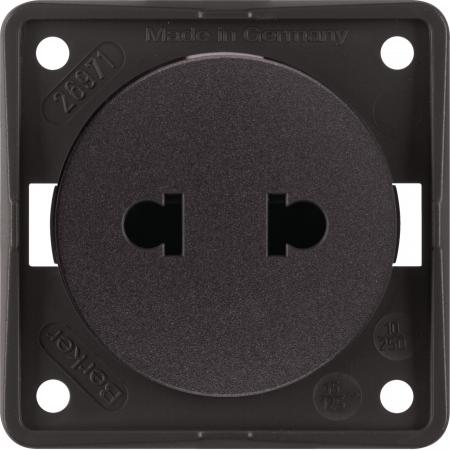 Berker 962572501 Steckdose ohne SK Euro-US Stand ITG br