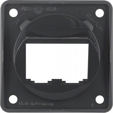 Berker 845582505 Tragplatte f 2 BTR-/E-DAT-Module ITG ant