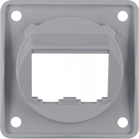 Berker 845582507 Tragplatte f 2 BTR-/E-DAT-Module ITG gr