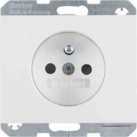 Berker 6768757009 Steckdose m SK-Stift erh. BS K.1 pw