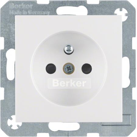 Berker 6768768989 Steckdose m SK-Stift S.1/B.3/B.7 pw