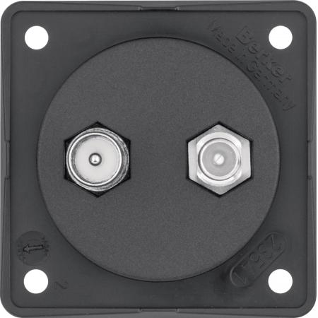 Berker 845632503 Antennen Verbinderdose TV/SAT Integro s