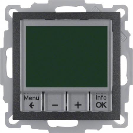 Berker 20441606 Temperaturregler, Schließer, m. Z-Stk., zeitgesteuert S.1/B.3/B.