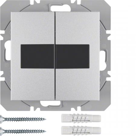 Berker 85656183 KNX-Funk Wa.se 2f fl Solar ql B.7 alu