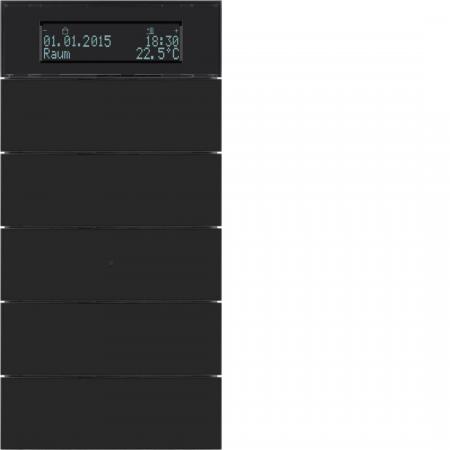 Berker 75665592 Tastsensor 5f m Te.reg Disp B.IQ Glas sw