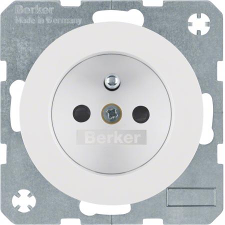 Berker 6765762089 Steckdose m SK-Stift erh. BS R.1/R.3 pw