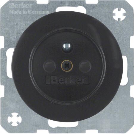 Berker 6765762045 Steckdose m SK-Stift erh. BS R.1/R.3 sw