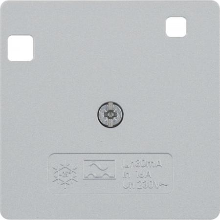 Berker 14961404 Z-PL F FI-SZ-Schalter alu matt lackiert