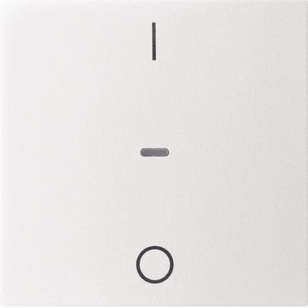 Berker 80962299 Abdeck. Tast.-M. 1f. I/O S.1/B.x pw m
