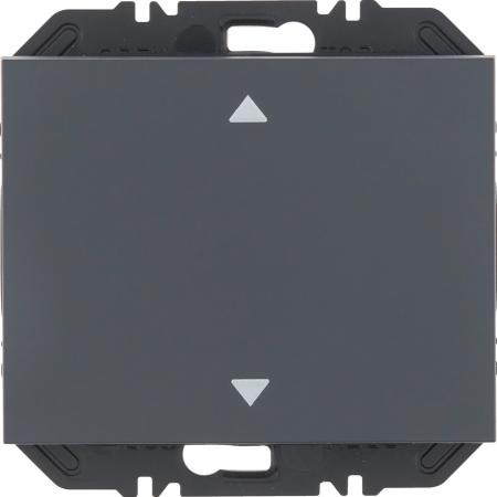 Berker 24117206 EnOcean Modul Wippe 1f, Aufdr K.1 anthr.