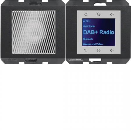 Berker 29807006 Radio mit Lautspr. DAB+ K.x anth.