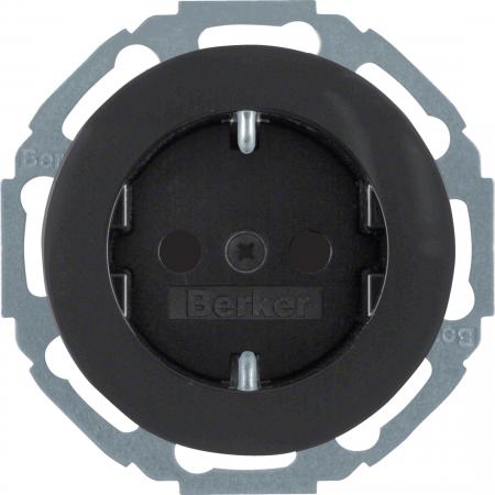 Berker MAN0306424 STD SCHUKO ERH BS R.CLASSIC SW MATT