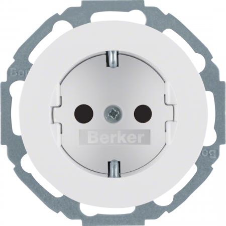 Berker MAN0305224 STD SCHUKO ERH BS R.CLASSIC PW MATT