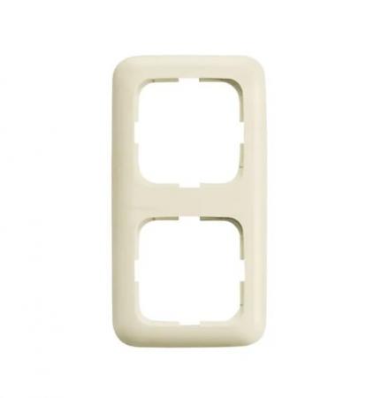 Busch-Jaeger 2512-212-500 Abdeckrahmen 2-fach Busch-Duro 2000 SI Weiß