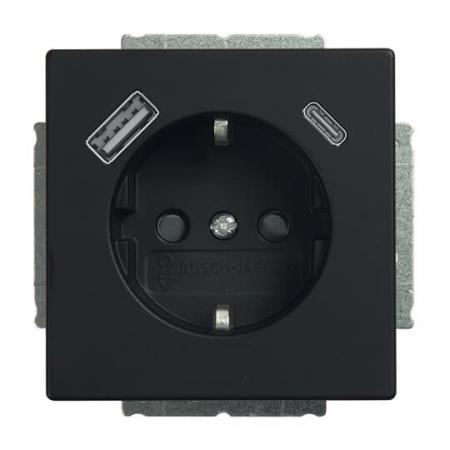 Busch-Jaeger 20 EUCB2USBAC-885 SCHUKO®-/USB-A+C Steckdose