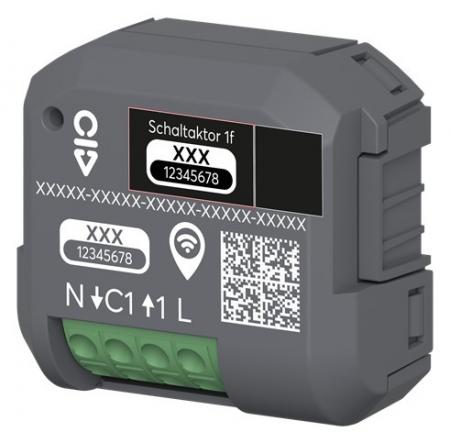 Busch-Jaeger 62811 U-WL Smart Schaltaktor 1-fach UP Wireless ABB-free@home 2CKA006710A0032