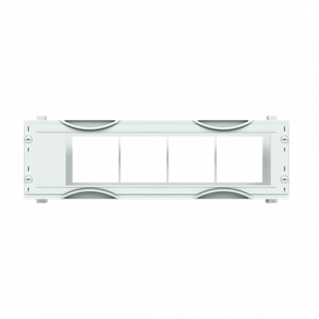ABB STRIEBEL & JOHN MU257 Messgeräte-Modul 1RE / 2FB, für 4x Messgeräte 96x96mm, CombiLine-Modul, montiert