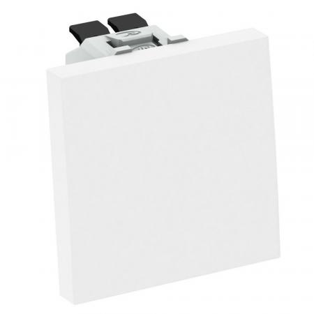 OBO Bettermann 6120966 TA-WB RW1 Wechseltaster 1fach Modul 45 reinweiß RAL 9010 10A 250V