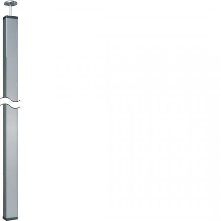 Hager Deckenanschlusssäule 1-seitig Spannbereich 3,1-3,4m Alu DA200 L=3,05m elox