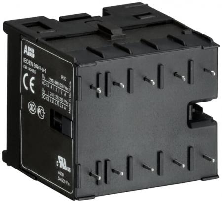 ABB K6-40E-P-80 Kleinhilfsschütz, 220-240 V 40-450 Hz