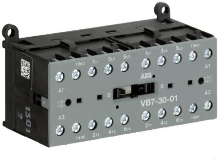 ABB VB7-30-01-03 Wendeschütz, 48 V 40-450 Hz