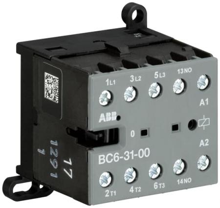 ABB BC6-31-00-04 Kleinschütz, 4-polig, 110-125 V DC