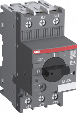 ABB MS132-20 Motorschutzschalter, Auslöseklasse 10, 16 ... 20 A