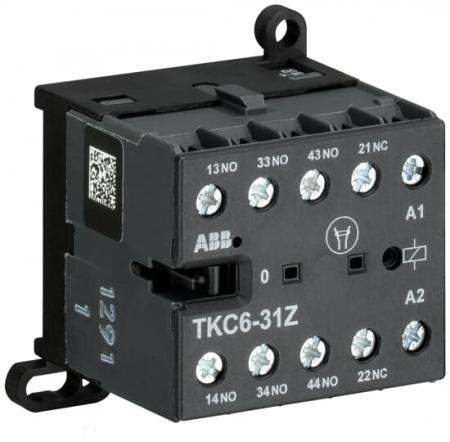 ABB TKC6-31Z-68 Kleinhilfsschütz, 140-260 V DC