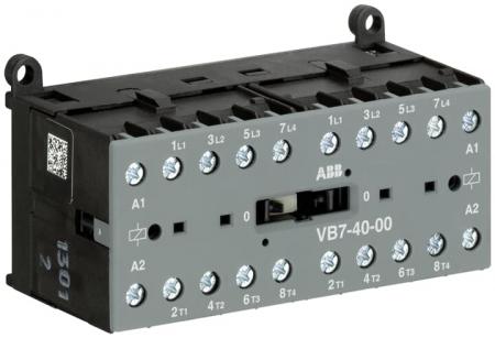 ABB VB7-40-00-80 Wendeschütz, 220-240 V 40-450 Hz