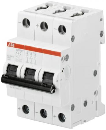 ABB S203MT-C1UC Sicherungsautomat C-Char., 10kA, 1A, 3P