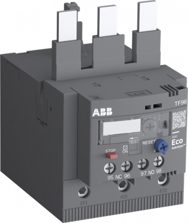 ABB TF96-96 Thermisches Überlastrelais, 84-96 A, Auslöseklasse 10,
