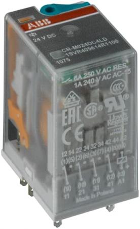 ABB CR-M110AC3 Steckbares Interface-Relais 3We, A1-A2=110VAC, 250V/10A