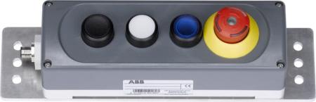 ABB JSD-COM.-E-R-B9-B0 Bedienbox Not-Halt Inca 1 Tina, Reset, Taster weiß, Taster schwarz