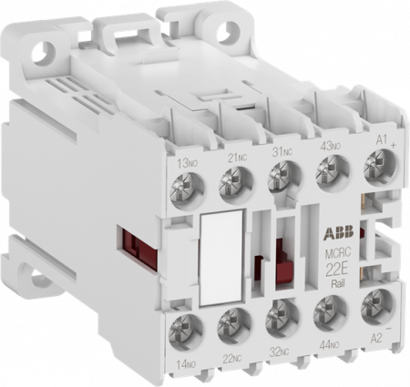 ABB MCRC022ATWED-RAIL Kleinhilfsschütz, 2S+2Ö, 33 V DC, Schraubanschluss