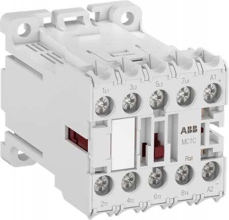 ABB MC1CB00ARWED-RAIL Kleinschütz, 4-polig, 2S+2Ö, 33 V DC, Ringkabelschuhanschluss