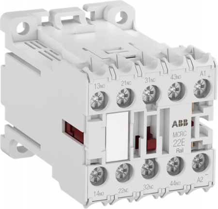 ABB MCRC031ARWJD-RAIL Kleinhilfsschütz, 3S+1Ö, 110 V DC, Ringkabelschuhanschluss