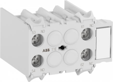 ABB MARN220AR Hilfskontaktblock 2S, frontseitig anbaubar, EN50005, Ringkabelschuhanschluss