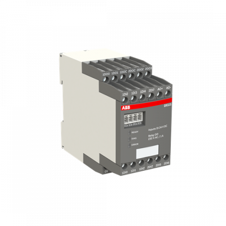 ABB DX111.0 Digitales E/A-Modul für UMC100.3 Eingänge 24 V DC, Vers. 24 V DC