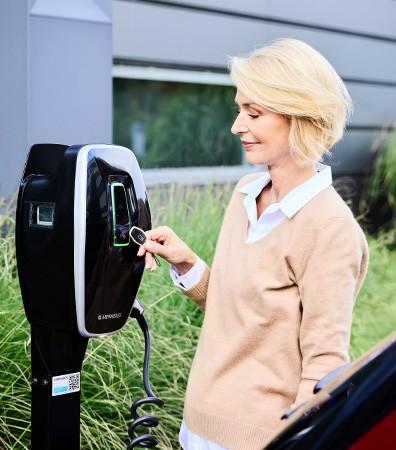 MENNEKES AMTRON® 4Business 730 22 T2 1347112405BK – 22 kW Wallbox mit MID-Zähler, Mobilfunk, OCPP und Lastmanagement