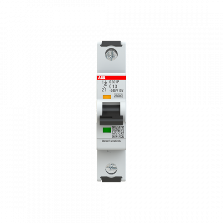 ABB S301P-C13 Sicherungsautomat C-Char., 25 kA, 13A, 1P