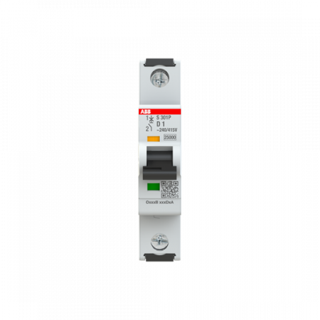ABB S301P-D1 Sicherungsautomat D-Char., 25 kA, 1A, 1P