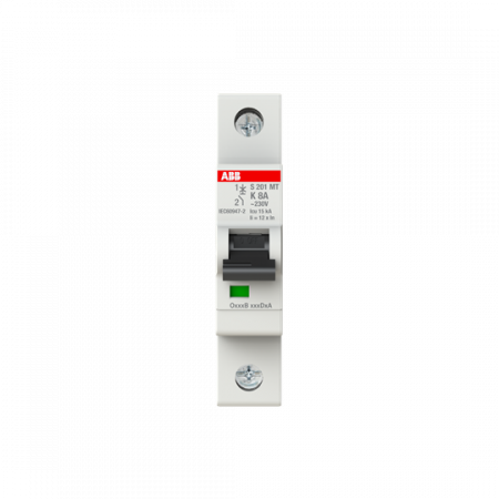 ABB S201MT-K8 Sicherungsautomat K-Char., 10kA, 8A, 1P