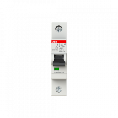 ABB S201MT-K50 Sicherungsautomat K-Char., 10kA, 50A, 1P