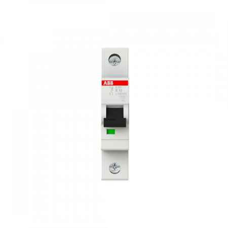 ABB S201-B10 Sicherungsautomat B-Char., 6 kA, 10 A, 1P