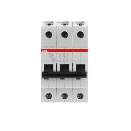 ABB S203-B20 Sicherungsautomat B-Char., 6 kA, 20 A, 3P