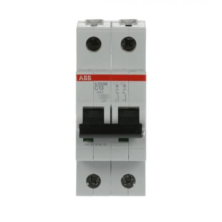 ABB S202M-C13 Sicherungsautomat C-Char., 10 kA, 13 A, 2P