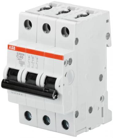 ABB S203M-K2 Sicherungsautomat K-Char., 10 kA, 2 A, 3P