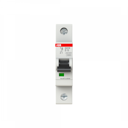 ABB S201M-D13 Sicherungsautomat D-Char. 10 kA 13 A 1P