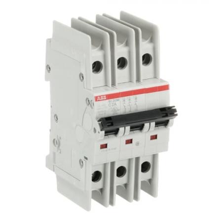 ABB SU203M-C2 Sicherungsautomat C-Char., 10kA, 2A, 3P UL489